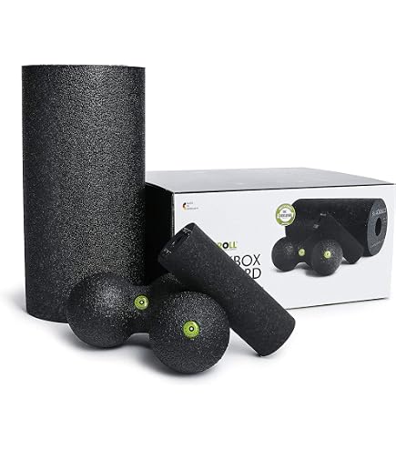 Amazon.co.jp: BLACKROLL BLACKBOX MINI Myofascial Release Set, Foam